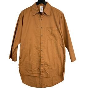 Chintamani Alchemi Bohemian Gypsy Tunic Raw Cotton Top Womens - XL